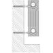 Кронштейн секційного радіатора штирьковий білий з дюбелем ф8х230мм (кратно 2) 000007054 фото 2